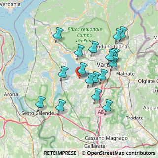 Mappa Via f. beltrami, 21020 Bodio Lomnago VA, Italia (6.795)