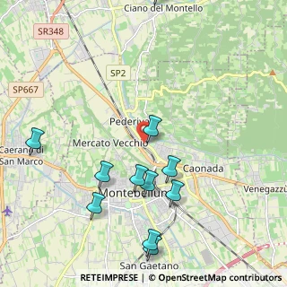 Mappa Via Pretura Vecchia, 31044 Montebelluna TV, Italia (2.34636)