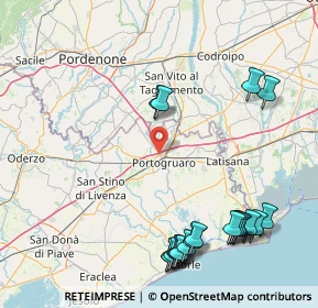 Mappa Via Orazio Antinori, 30026 Portogruaro VE, Italia (21.014)