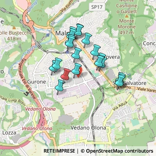 Mappa Via Reggio Emilia, 21046 Malnate VA, Italia (0.7675)