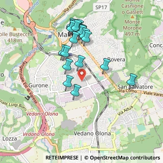 Mappa Via Reggio Emilia, 21046 Malnate VA, Italia (0.925)