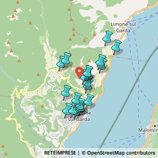 Mappa Via Larici, 25010 Tremosine sul Garda BS, Italia (1.446)