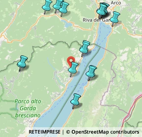 Mappa Via Larici, 25010 Tremosine sul Garda BS, Italia (9.784)