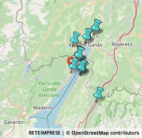 Mappa Via Larici, 25010 Tremosine sul Garda BS, Italia (8.88769)