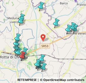 Mappa Via Quartarezza, 31045 Motta di Livenza TV, Italia (2.5235)