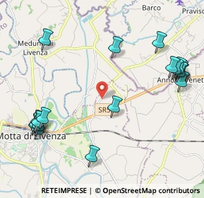 Mappa Via Quartarezza, 31045 Motta di Livenza TV, Italia (2.6665)