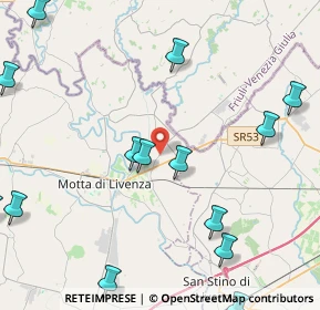 Mappa Via Quartarezza, 31045 Motta di Livenza TV, Italia (5.79643)