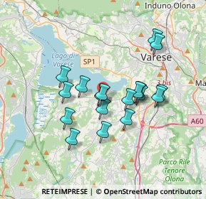 Mappa SP36, 21020 Galliate lombardo VA, Italia (2.945)