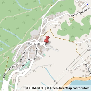 Mappa Via Guglielmo Marconi, 71, 24060 Ranzanico, Bergamo (Lombardia)