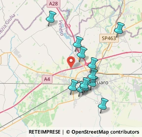 Mappa E70, 30026 Portogruaro VE, Italia (3.355)