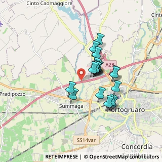 Mappa E70, 30026 Portogruaro VE, Italia (1.3135)