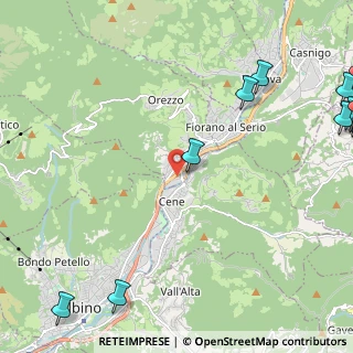 Mappa Via Salici zona Industriale, 24025 Gazzaniga BG, Italia (3.90688)
