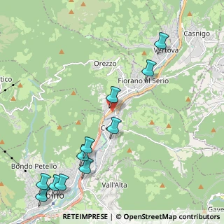 Mappa Via Salici zona Industriale, 24025 Gazzaniga BG, Italia (2.68909)