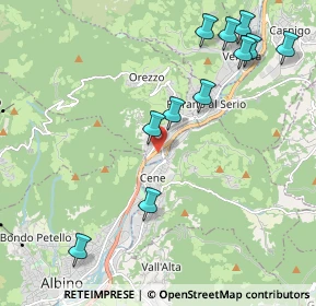 Mappa Via Salici zona Industriale, 24025 Gazzaniga BG, Italia (2.35182)