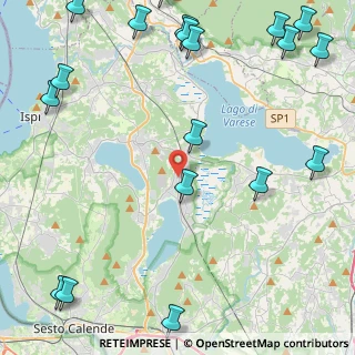 Mappa Via I Maggio, 21020 Ternate VA, Italia (6.7425)