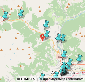 Mappa Fraz. Clemencey, 11010 Gignod AO, Italia (6.043)