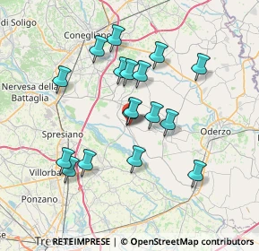 Mappa Cimadolmo, 31010 Cimadolmo TV, Italia (6.45824)