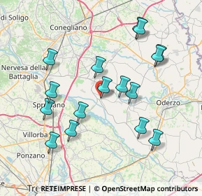 Mappa Cimadolmo, 31010 Cimadolmo TV, Italia (7.62563)
