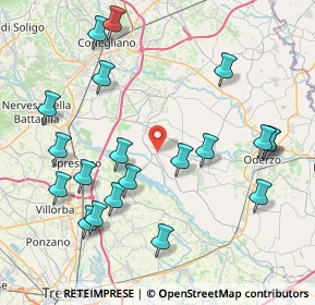 Mappa Cimadolmo, 31010 Cimadolmo TV, Italia (9.103)