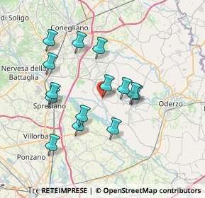 Mappa Cimadolmo, 31010 Cimadolmo TV, Italia (6.62714)