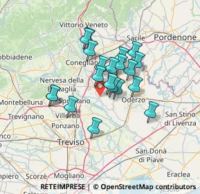 Mappa Cimadolmo, 31010 Cimadolmo TV, Italia (10.2675)