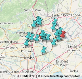 Mappa Cimadolmo, 31010 Cimadolmo TV, Italia (9.291)