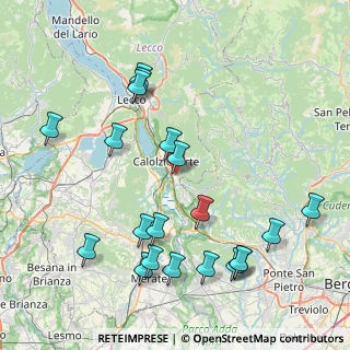 Mappa Via Erta, 23801 Calolziocorte LC, Italia (9.2565)