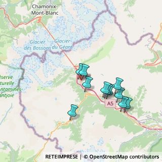 Mappa Via Fanti Anziani, 11013 Courmayeur AO, Italia (6.29909)