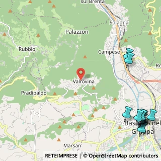 Mappa Contrada Colle Basso, 36061 Bassano del Grappa VI, Italia (3.71769)