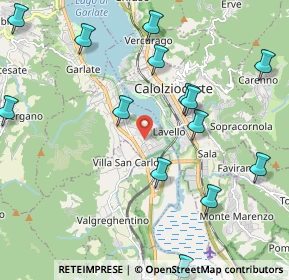 Mappa 23852 Olginate LC, Italia (2.465)