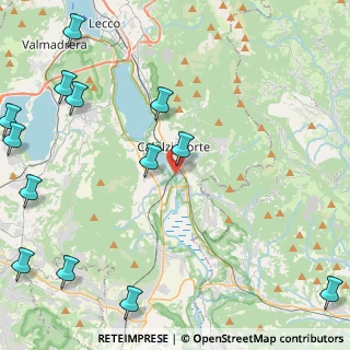 Mappa Via E. Fermi, 23801 Calolziocorte LC, Italia (6.45154)