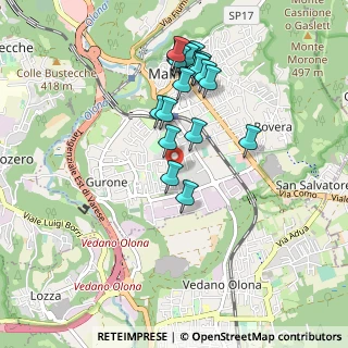 Mappa Via Napoli, 21046 Malnate VA, Italia (0.9)