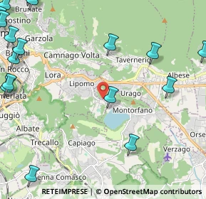 Mappa 5 All’incrocio con, 22038 Tavernerio CO, Italia (3.6455)