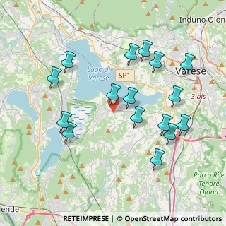 Mappa 21020 Bodio Lomnago VA, Italia (4.01063)