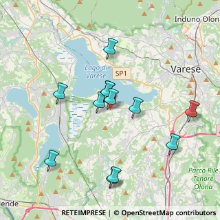 Mappa 21020 Bodio Lomnago VA, Italia (3.635)