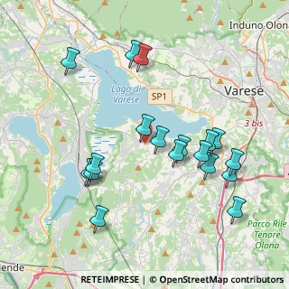 Mappa 21020 Bodio Lomnago VA, Italia (3.99444)