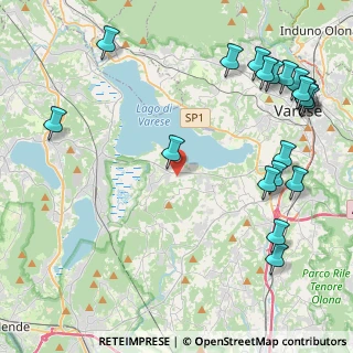 Mappa 21020 Bodio Lomnago VA, Italia (5.736)
