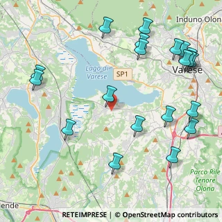 Mappa 21020 Bodio Lomnago VA, Italia (5.333)