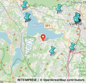 Mappa 21020 Bodio Lomnago VA, Italia (5.80417)