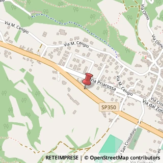 Mappa Via granatieri di sardegna, 36010 Cogollo del Cengio, Vicenza (Veneto)