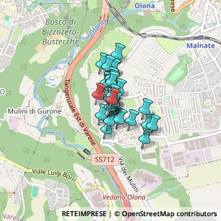 Mappa Piazza Bartolomeo Bai, 21046 Malnate VA, Italia (0.21429)