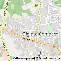 Mapa Olgiate Comasco