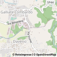 Karte Daverio