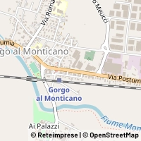 Map Gorgo al Monticano