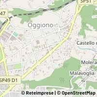 Karte Oggiono