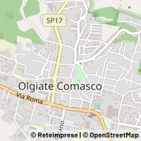 Mapa Olgiate Comasco
