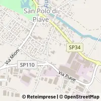 Kaart San Polo di Piave