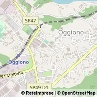 Kaart Oggiono