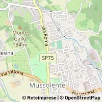 Mapa Mussolente