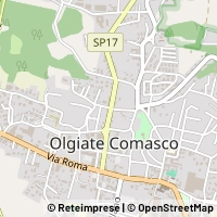 Mapa Olgiate Comasco